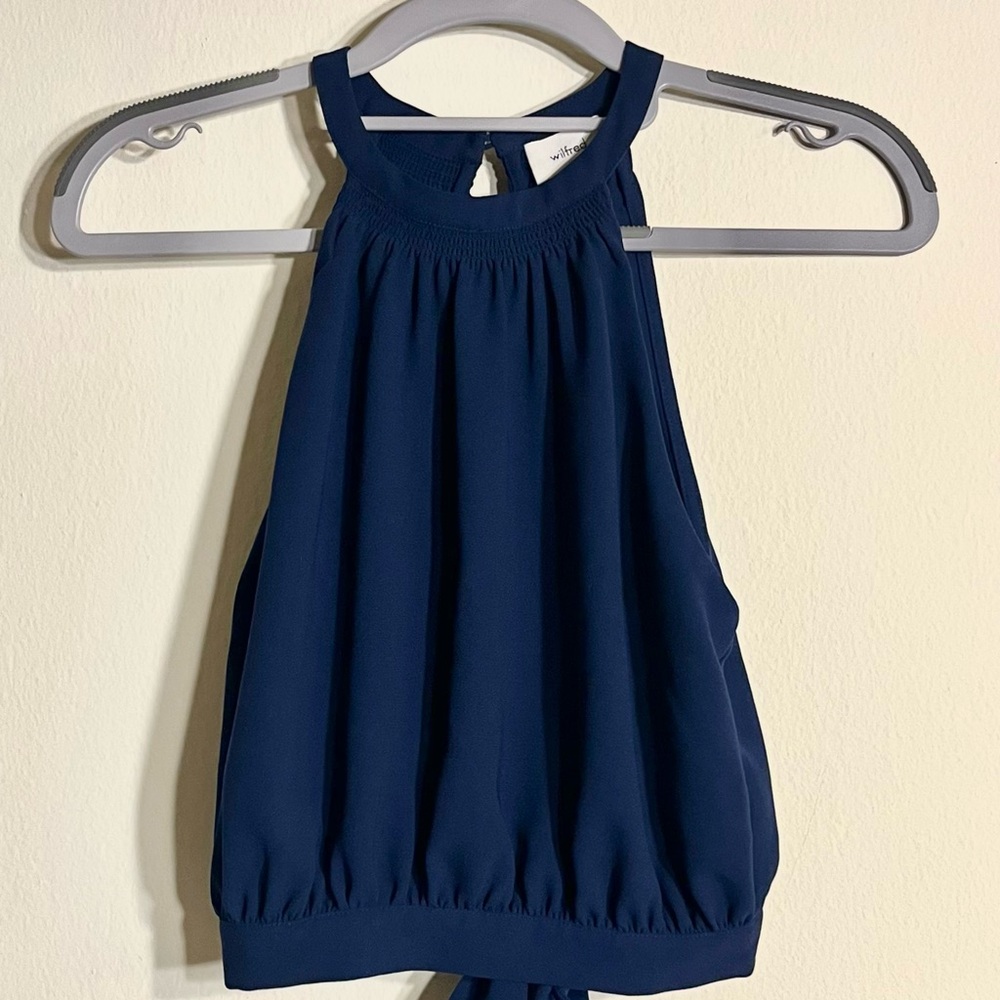 Aritzia Open Back Halter Top